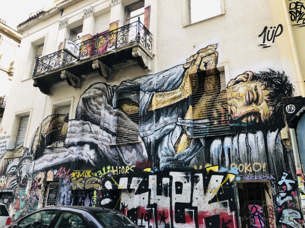 athene grafitti